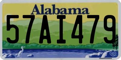 AL license plate 57AI479