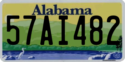AL license plate 57AI482
