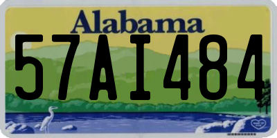 AL license plate 57AI484