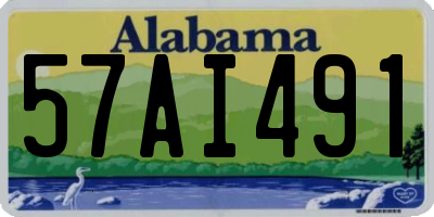 AL license plate 57AI491