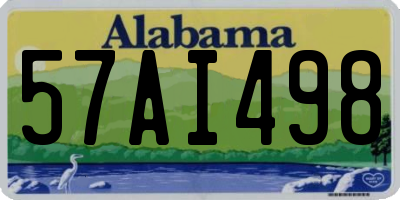 AL license plate 57AI498