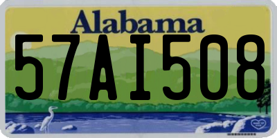 AL license plate 57AI508