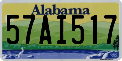 AL license plate 57AI517