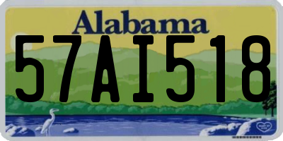 AL license plate 57AI518