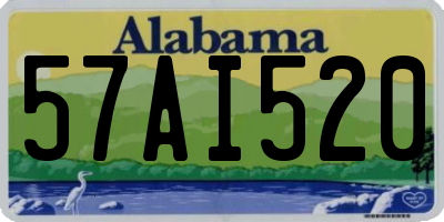 AL license plate 57AI520