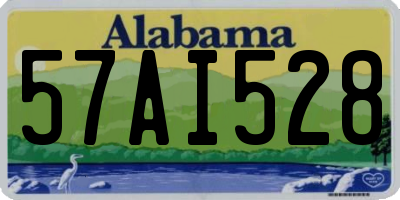 AL license plate 57AI528