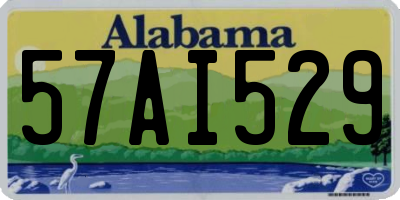 AL license plate 57AI529