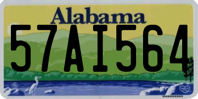 AL license plate 57AI564
