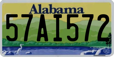 AL license plate 57AI572