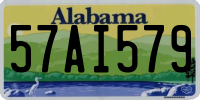 AL license plate 57AI579