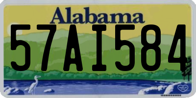 AL license plate 57AI584