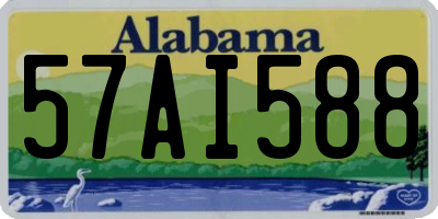 AL license plate 57AI588