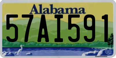 AL license plate 57AI591