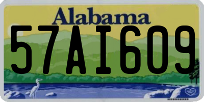AL license plate 57AI609