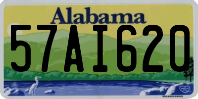 AL license plate 57AI620