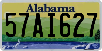 AL license plate 57AI627