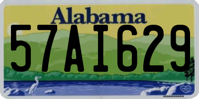 AL license plate 57AI629