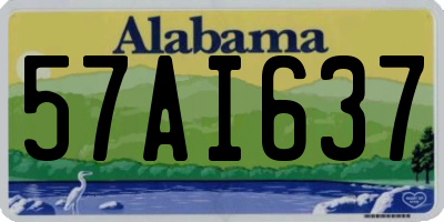 AL license plate 57AI637
