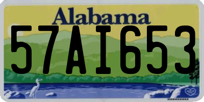 AL license plate 57AI653