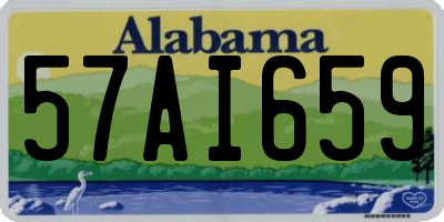 AL license plate 57AI659