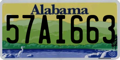 AL license plate 57AI663