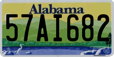 AL license plate 57AI682