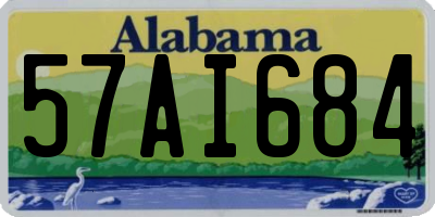 AL license plate 57AI684
