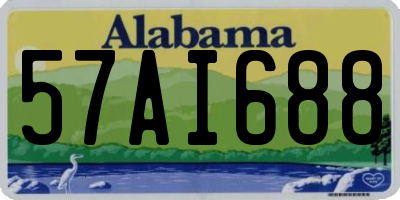AL license plate 57AI688