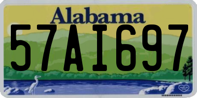 AL license plate 57AI697