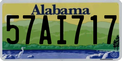 AL license plate 57AI717