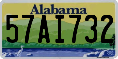 AL license plate 57AI732