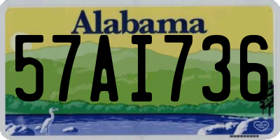 AL license plate 57AI736