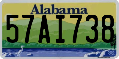 AL license plate 57AI738