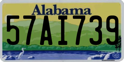 AL license plate 57AI739