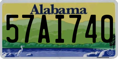 AL license plate 57AI740