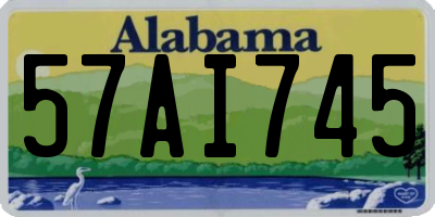 AL license plate 57AI745