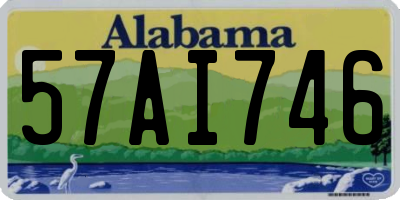 AL license plate 57AI746
