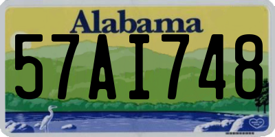 AL license plate 57AI748