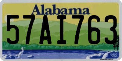 AL license plate 57AI763