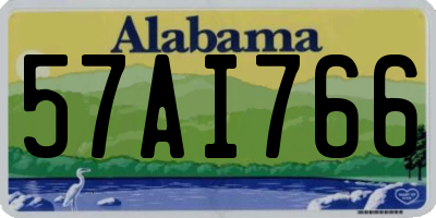 AL license plate 57AI766