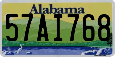AL license plate 57AI768