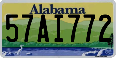 AL license plate 57AI772