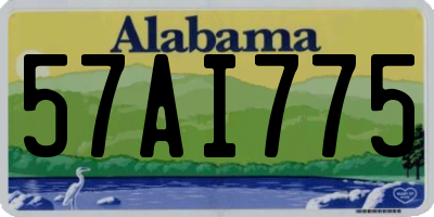 AL license plate 57AI775