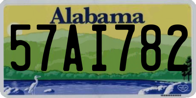 AL license plate 57AI782