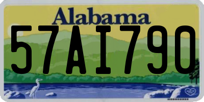 AL license plate 57AI790