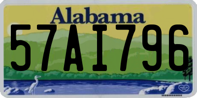 AL license plate 57AI796