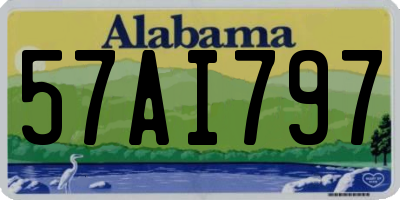 AL license plate 57AI797