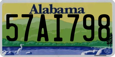 AL license plate 57AI798