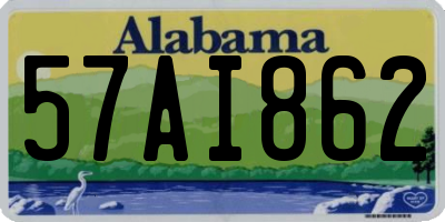 AL license plate 57AI862