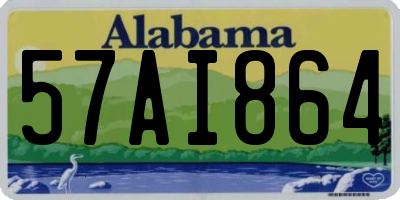 AL license plate 57AI864